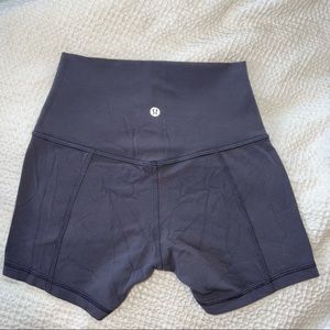 Lululemon Align Shorts 4” in Graphite Grey